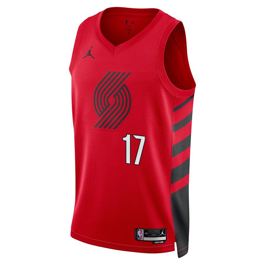 nba red jersey