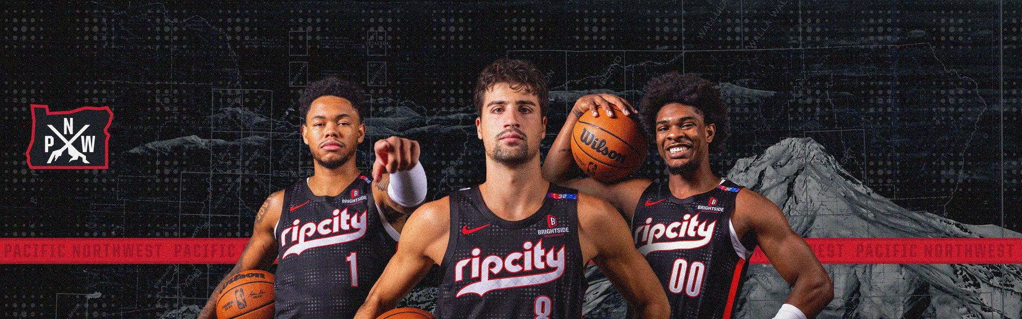 Simons, Avdija, Scoot in City Edition Peak Mountain Jerseys