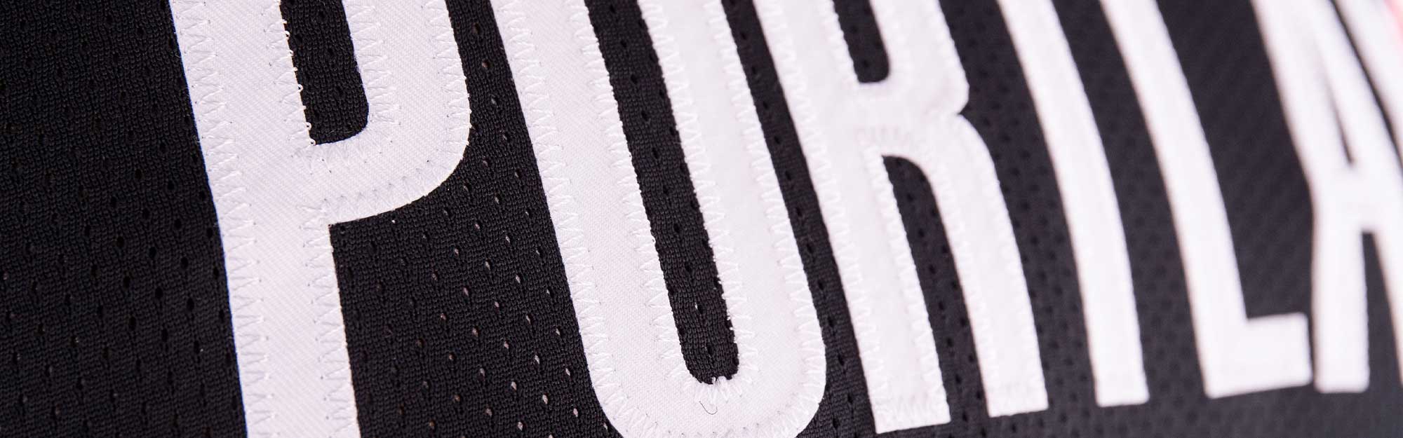 close up of icon jersey