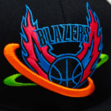 Mitchell & Ness NBA Space Out Fitted Hardwood Trail Blazers Cap