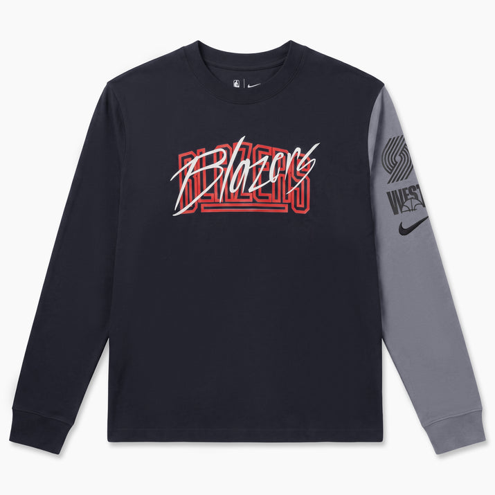 Nike Women's Long Sleeve Black T-shirt
