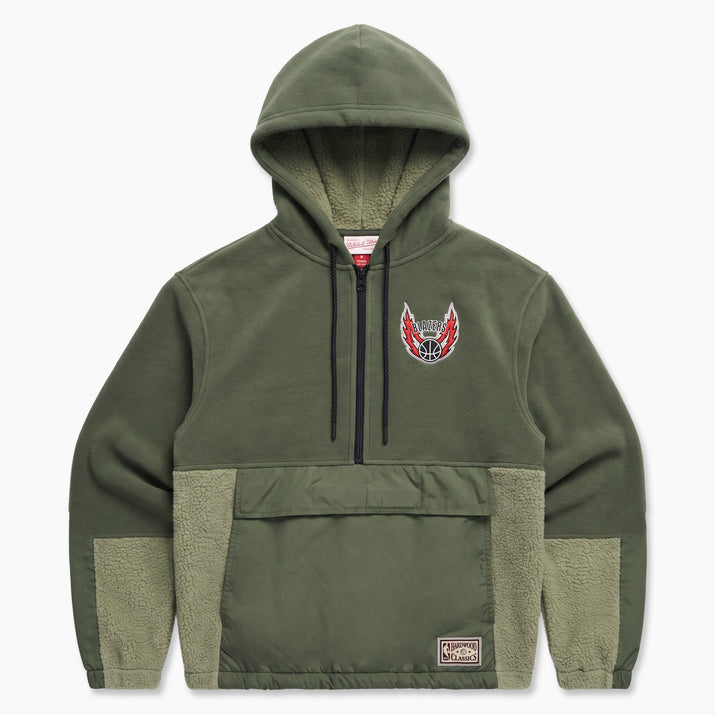 Mitchell & Ness Cozyfield Hooded Half-Zip Pullover