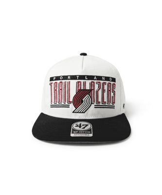 47 Brand Double Baseline White Snapback