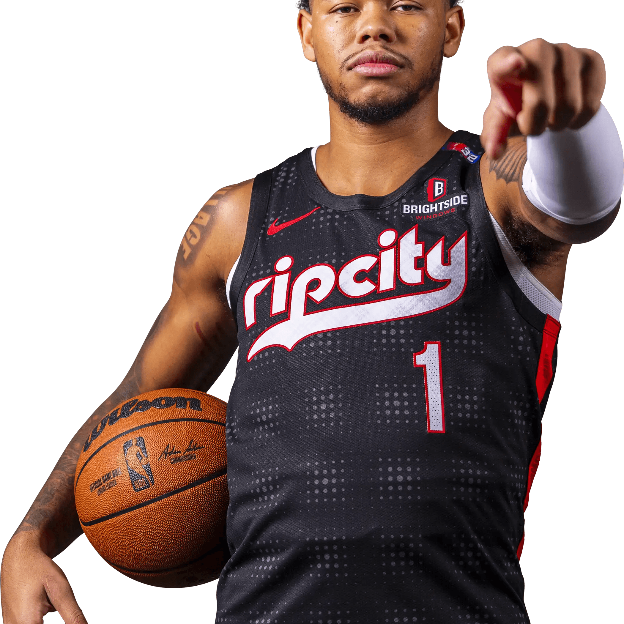 Nike Anfernee Simons NBA Authentic Peak Plaid 24-25 City Edition Jersey - Rip City Clothing