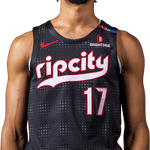 Nike Shaedon Sharpe NBA Authentic Peak Plaid 24-25 City Edition Jersey - Rip City Clothing