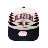 Mitchell & Ness Off White NBA Diamond Pro Snapback - Rip City Clothing