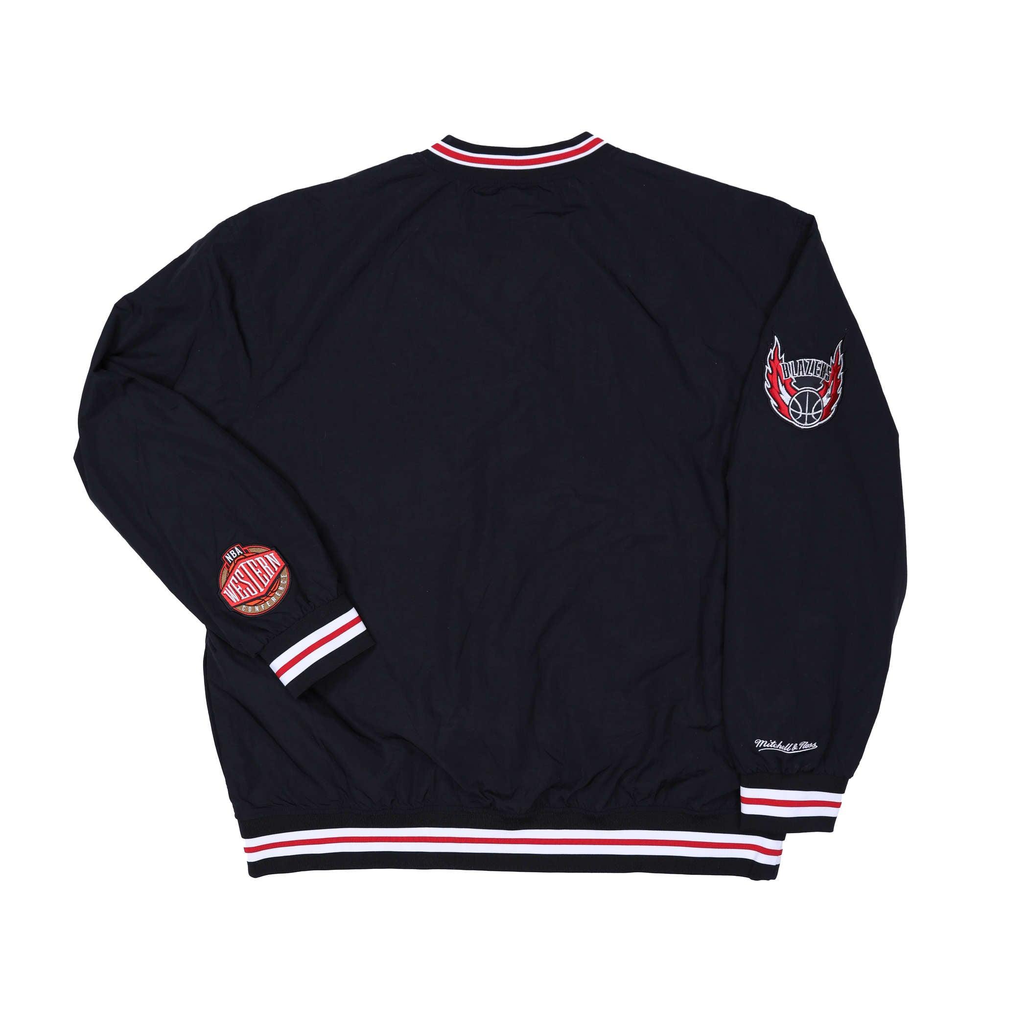 Mitchell & Ness Vintage Logo Nylon Pullover - Rip City Clothing