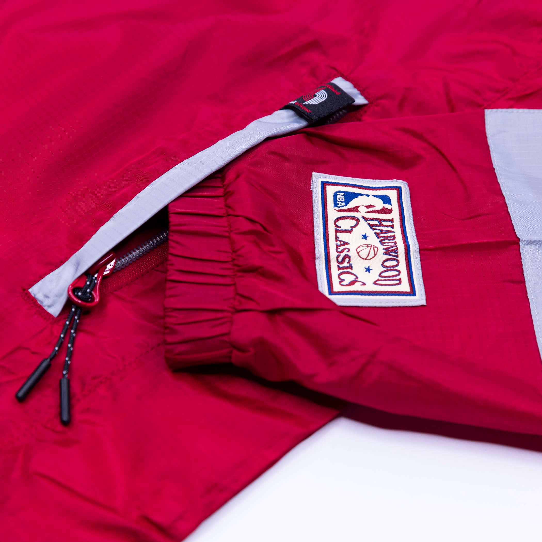 Mitchell & Ness 90s Reflective Lightweight Ripstop Jacket - Rip City Clothing