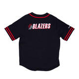 Mitchell & Ness Portland Trail Blazers Button Up Baseball Shirt