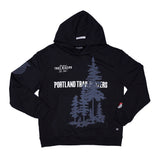 Wild Collective Blazers Puff Print Trees Hoodie - Rip City Clothing