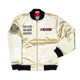 Mitchell & Ness Gold Vintage Satin Jacket