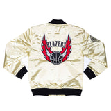 Mitchell & Ness Gold Vintage Satin Jacket