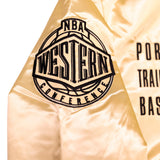 Mitchell & Ness Gold Vintage Satin Jacket