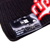 New Era Peak Plaid 24-25 City Edition Stripe Knit Beanie