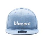 New Era Blazers Light Denim 9FIFTY Snapback - Rip City Clothing