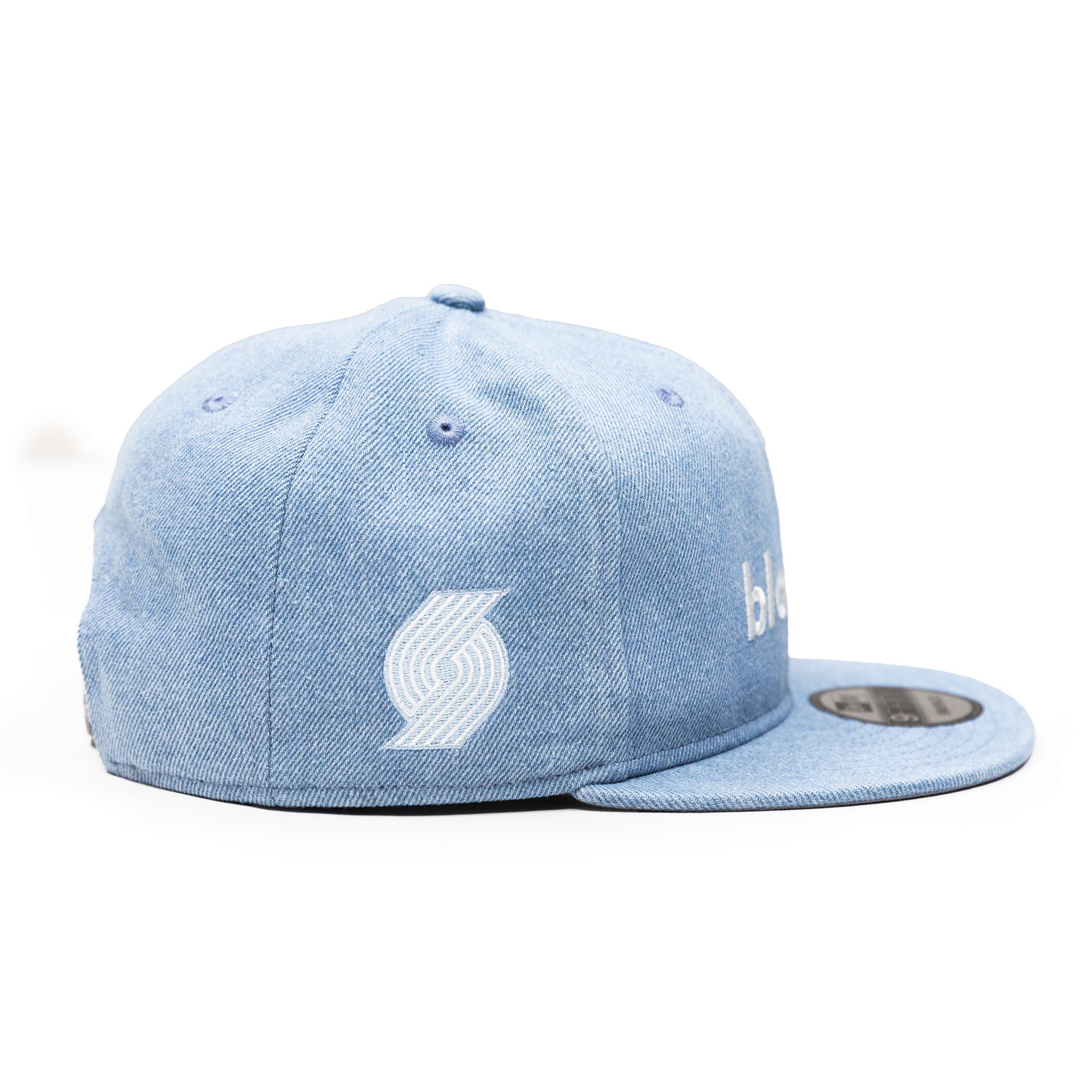 New Era Blazers Light Denim 9FIFTY Snapback - Rip City Clothing