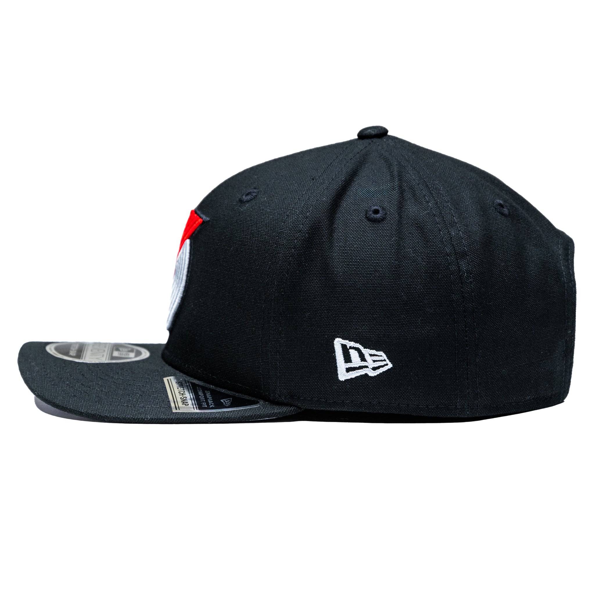 New Era Pinwheel Logo Black 9SEVENTY Snapback - Rip City Clothing