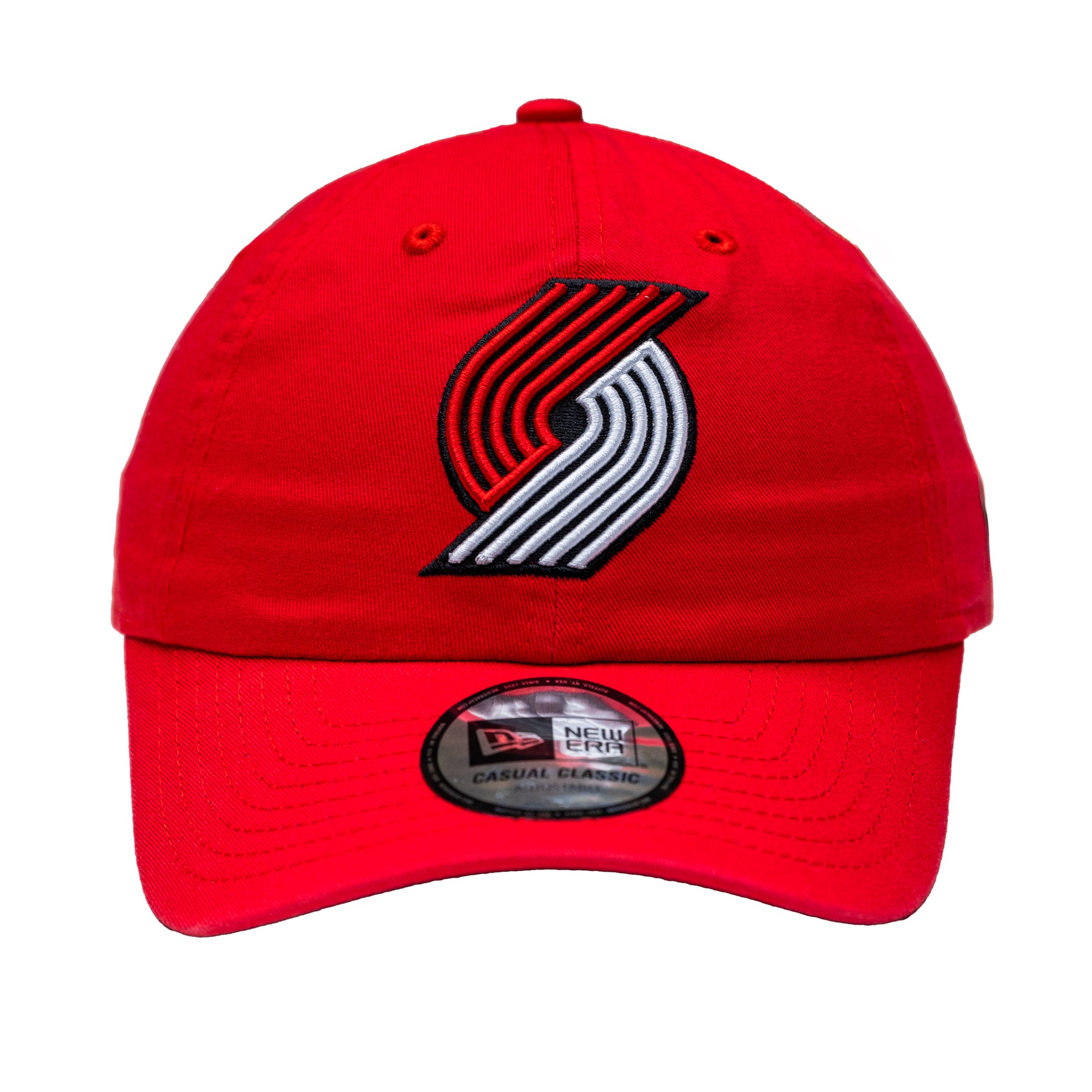 New Era Red Casual Classic Adjustable Cap - Rip City Clothing