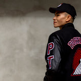 Pro Standard Animal Print Wool Varsity Jacket