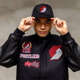 Pro Standard Animal Print Wool Varsity Jacket