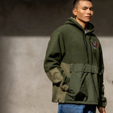 Mitchell &amp; Ness Cozyfield 连帽半拉链套头衫