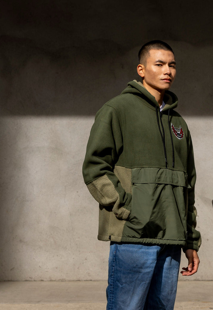Mitchell & Ness Cozyfield Hooded Half-Zip Pullover