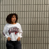 47 Brand Women's Parkway Long Sleeve Boxy Crop