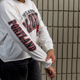 47 Brand Women's Parkway Long Sleeve Boxy Crop