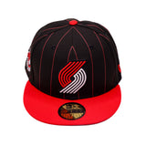 New Era Throwback Pinstripe Fitted 59FIFTY Hat