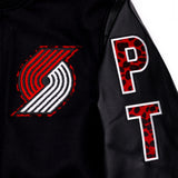 Pro Standard Animal Print Wool Varsity Jacket