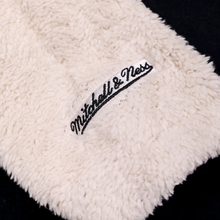 Mitchell & Ness Women's Cozyfield Fuzzy Half-Zip Pullover