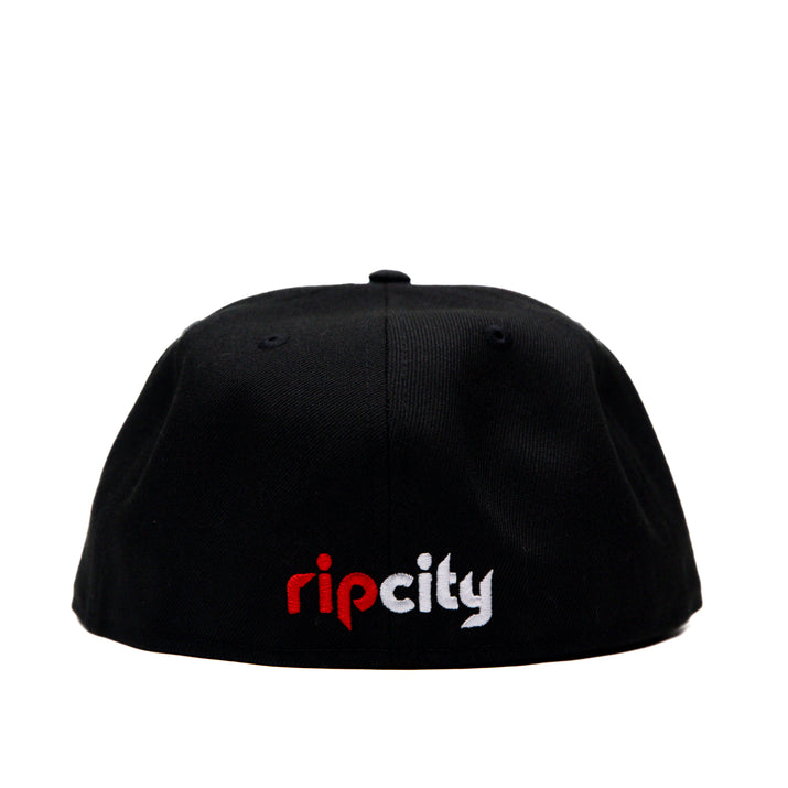 Pinwheel Paisley Black Fitted Hat