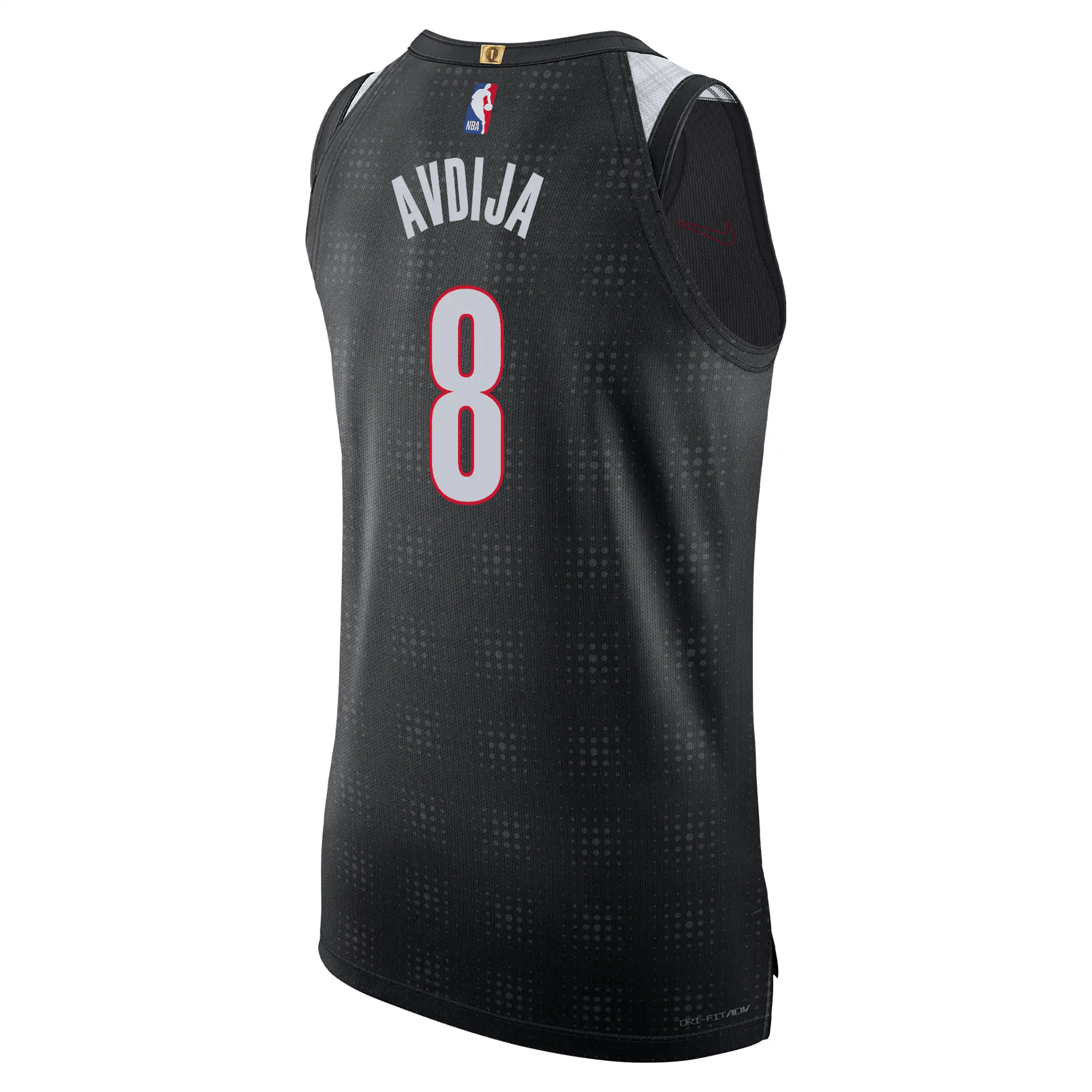 Nike Deni Avdija NBA Authentic Peak Plaid 24-25 City Edition Jersey - Rip City Clothing