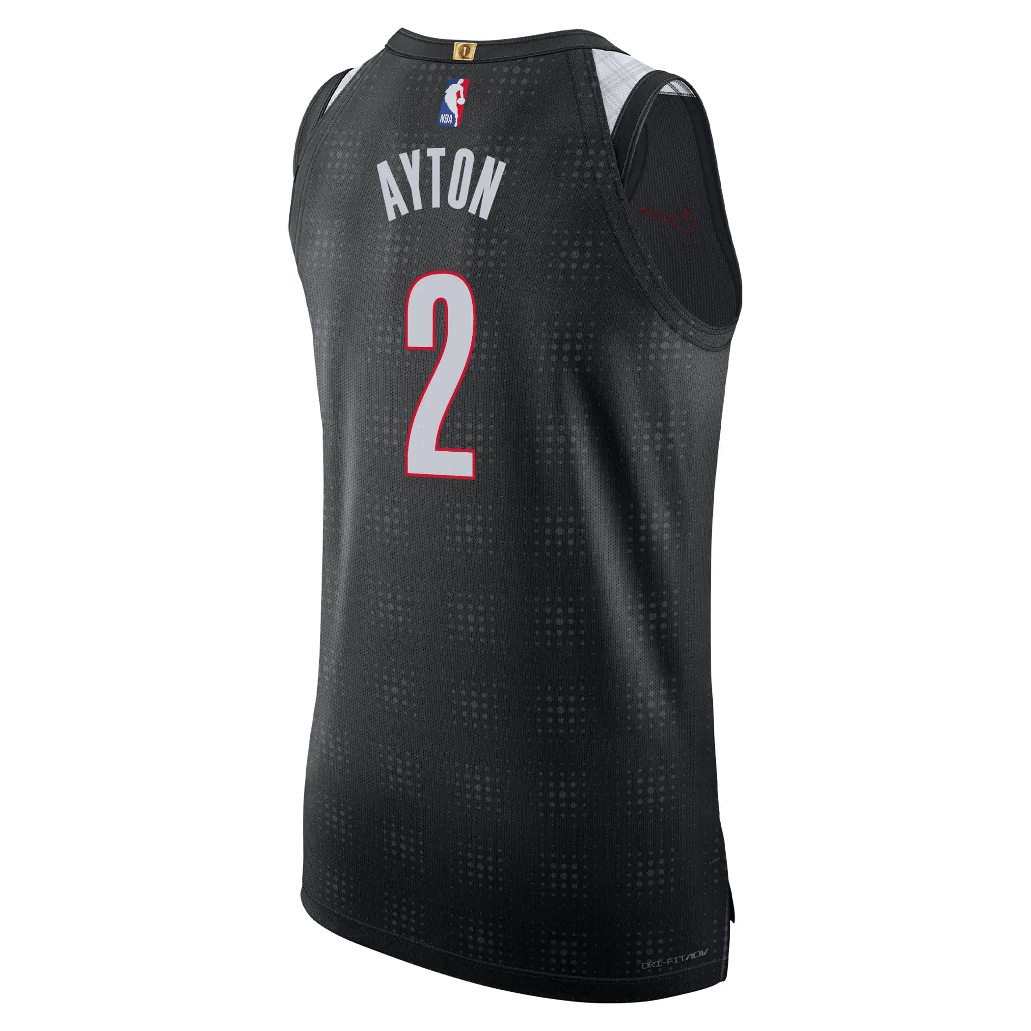 Nike Deandre Ayton NBA Authentic Peak Plaid 24-25 City Edition Jersey - Rip City Clothing