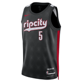 Nike Dalano Banton NBA Swingman Peak Plaid 24-25 City Edition Jersey - Rip City Clothing