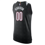 Nike Scoot Henderson NBA Authentic Peak Plaid 24-25 City Edition Jersey - Rip City Clothing