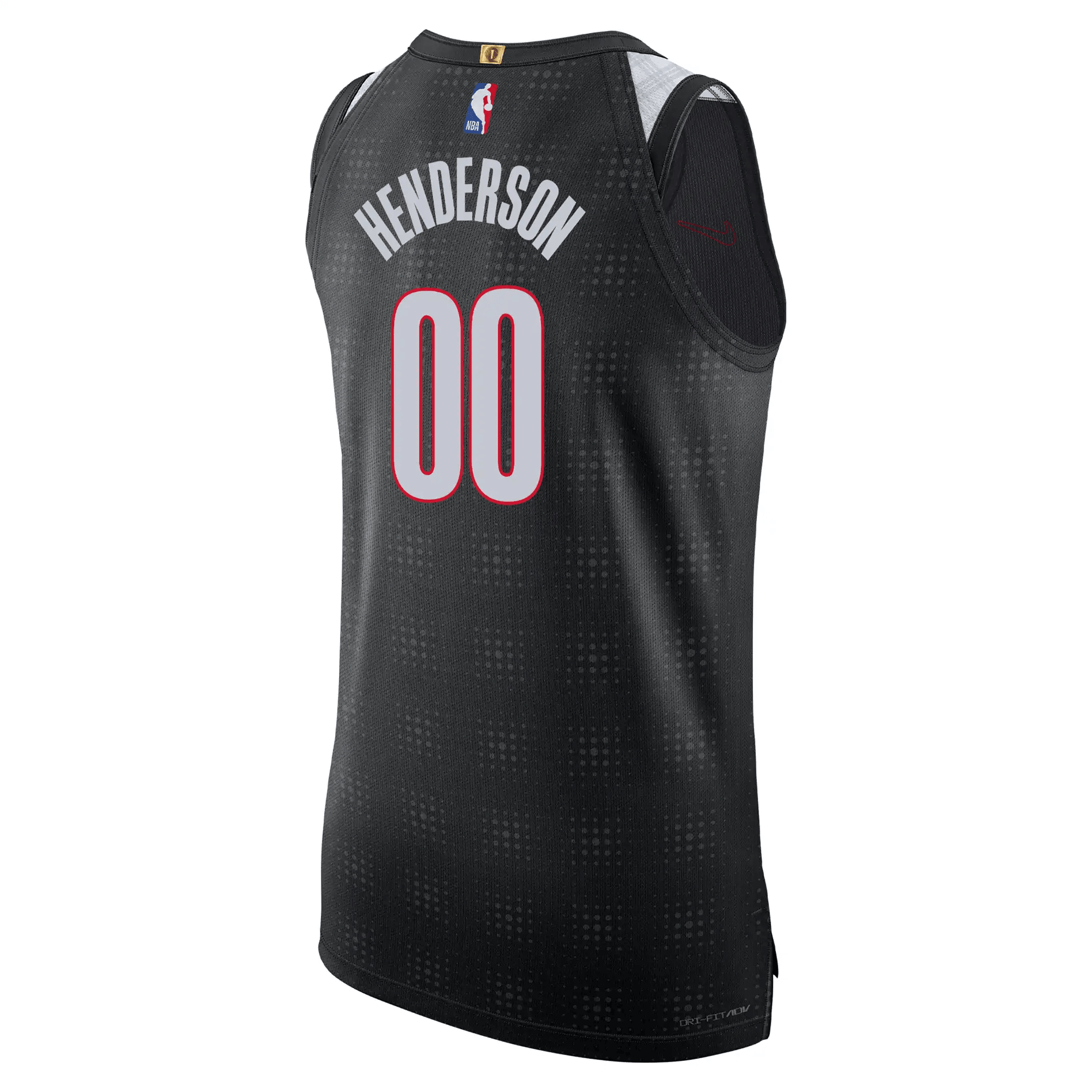 Nike Scoot Henderson NBA Authentic Peak Plaid 24-25 City Edition Jersey - Rip City Clothing
