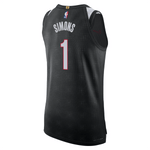 Nike Anfernee Simons NBA Authentic Peak Plaid 24-25 City Edition Jersey - Rip City Clothing