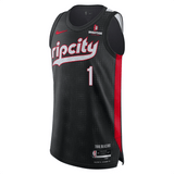 Nike Anfernee Simons NBA Authentic Peak Plaid 24-25 City Edition Jersey - Rip City Clothing