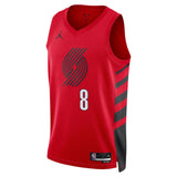 Portland Trail Blazers Nike Avdija Statement Swingman Jersey