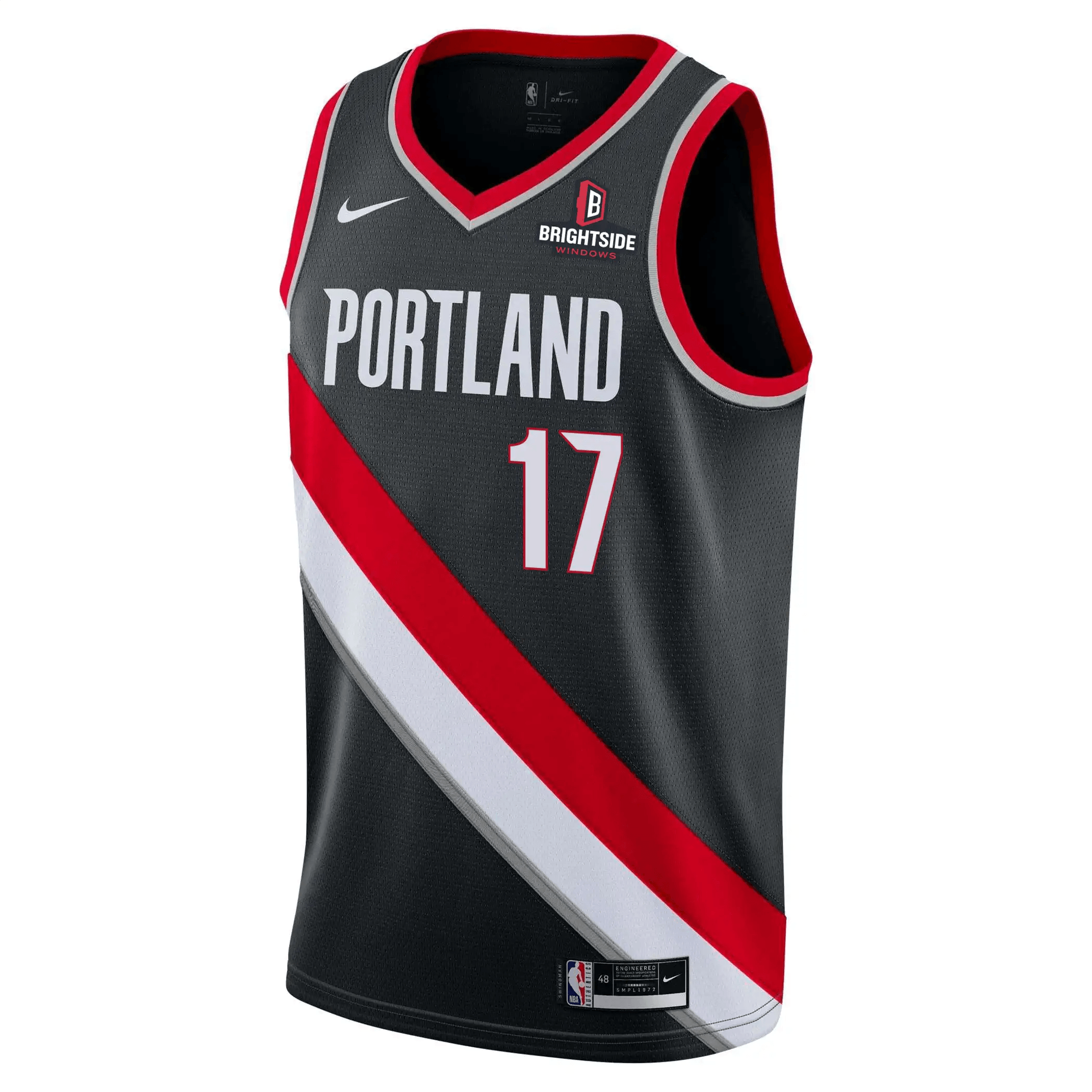 Nike Shaedon Sharpe NBA Authentic Icon Jersey - Rip City Clothing
