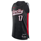 Nike Shaedon Sharpe NBA Authentic Peak Plaid 24-25 City Edition Jersey