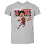 Anfernee Simons Portland Cartoon Toddler T-shirt - Rip City Clothing