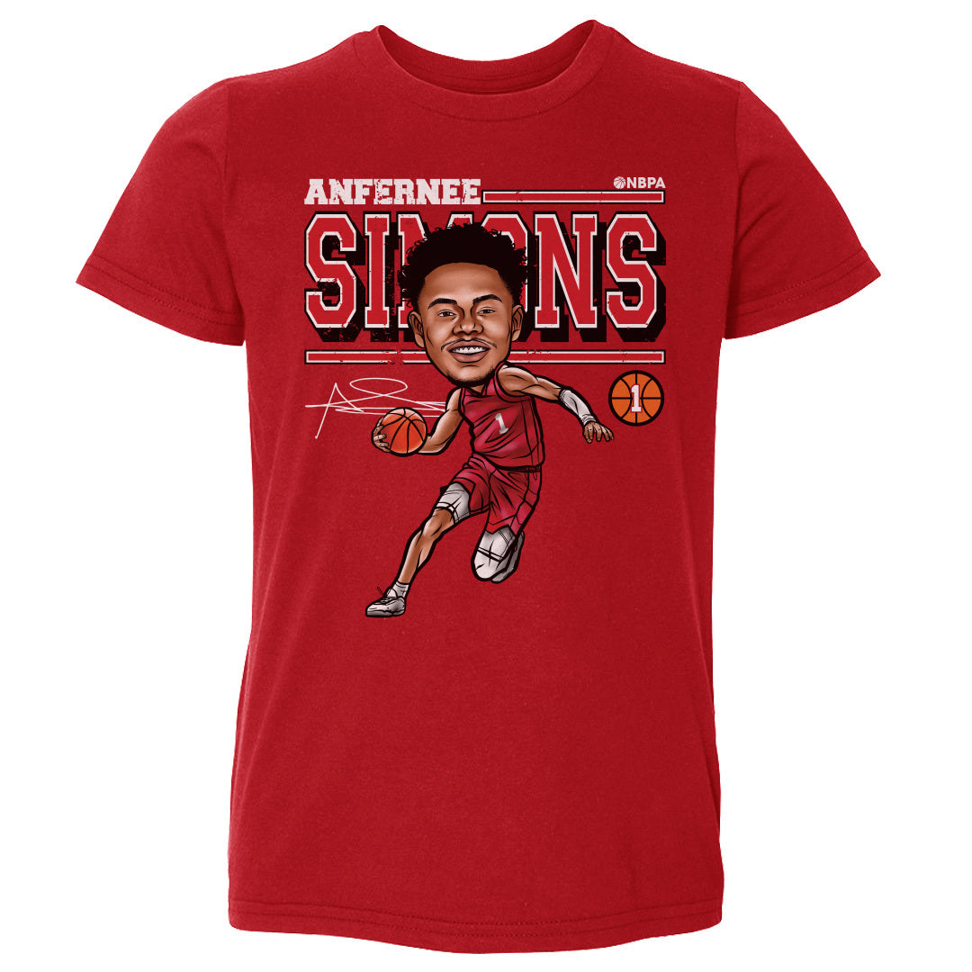 Anfernee Simons Portland Cartoon Toddler T-shirt - Rip City Clothing