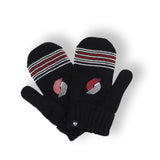 '47 Brand Addison Black Mittens