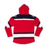 '47 Brand Red, Black & White Pinwheel Superior Lacer Hood