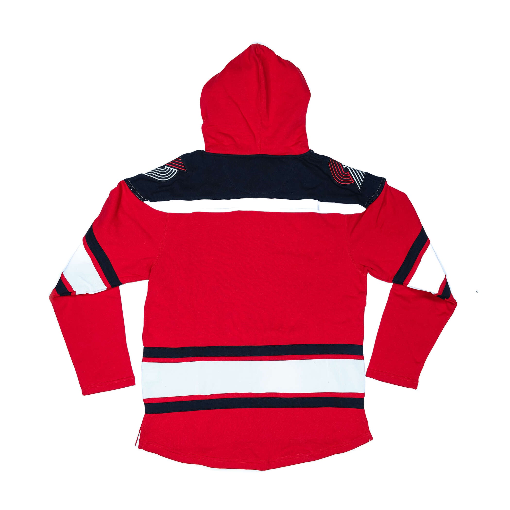 '47 Brand Red, Black & White Pinwheel Superior Lacer Hood