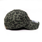 '47 Brand Women's Clean Up Green Leopard Print Cotton Bagheera Adjustable Cap