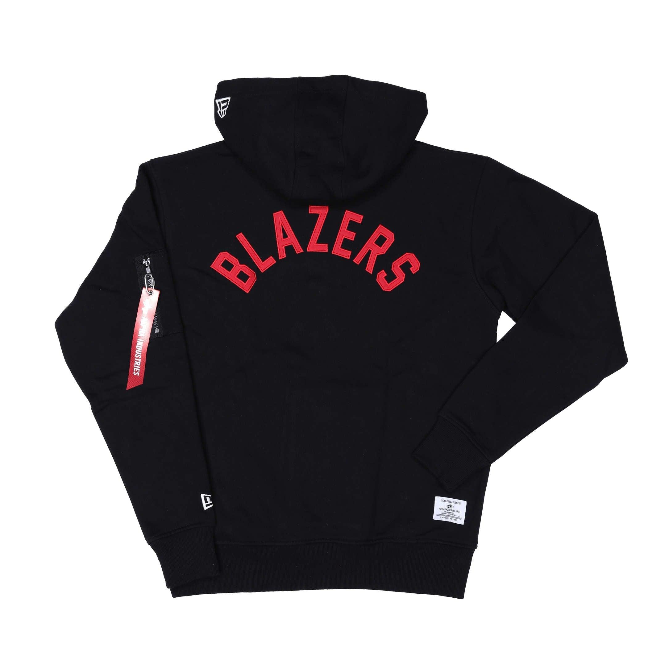 Alpha Industries X New Era Heavy Duty Black Pinwheel Hoodie