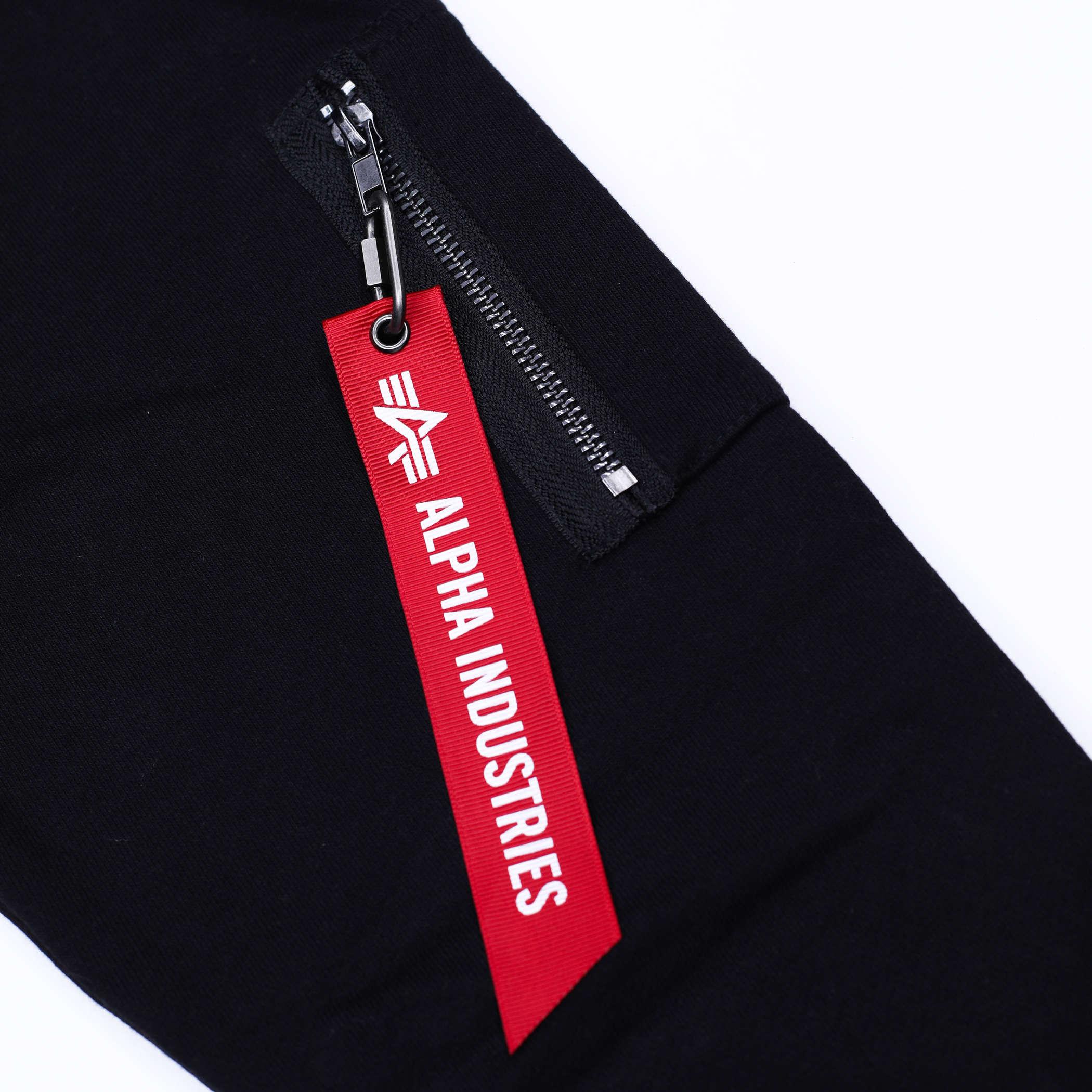 Alpha Industries X New Era Heavy Duty Black Pinwheel Hoodie